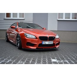 Накладки сплиттеры на пороги на BMW M6 F06 Gran Coupe